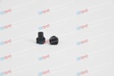 INSERT PAD PUSHER WITH PIN, Color: Black