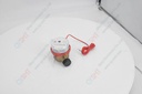 Single jet dry type water meter with pulse output
