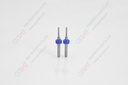 Down cut with (blue stopper) 2.0 x 10 x 3.175mm