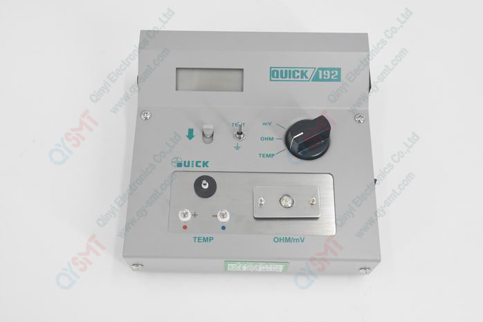 ELECTRIC SOLDERING IRON TESTER Voltage measuring range: 0~90mV AC